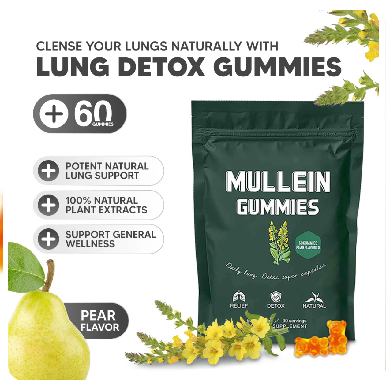 Exhalo Mullein Gummies